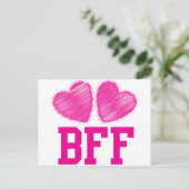 beste Freundin Beste Freunde für immer !!! phantas Postkarte (Stehend Vorderseite)