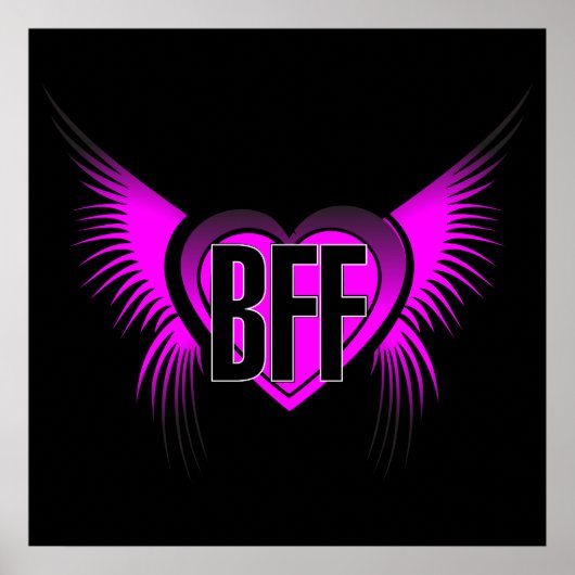 BESTE FREUNDIN Beste Freunde für immer Poster (Vorne)