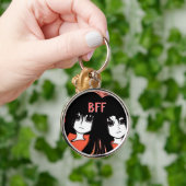 BESTE FREUNDIN Bester Freund für immer Anime Twins Schlüsselanhänger (Hand)