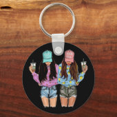 beste Freundin Bestfriends Schlüsselanhänger Gebur (Vorderseite)
