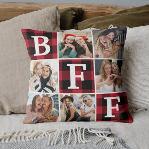 Beste-Freundin-BFF-Fotocollage-Freundschaftsgesche Kissen