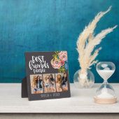 BESTE FREUNDIN Blumenfoto Collage Die besten Freun Fotoplatte (InSitu)