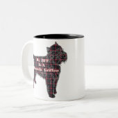 BESTE FREUNDIN Brüssels Griffon Tasse (Vorderseite Links)