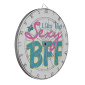 BESTE FREUNDIN DARTSCHEIBE (Vorderseite Links)