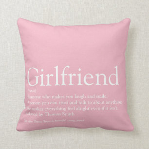 Beste Freundin Definition Chic Modern Kissen