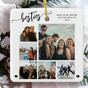 Beste Freundin des Besties 6 Foto modernes Andenke Keramikornament