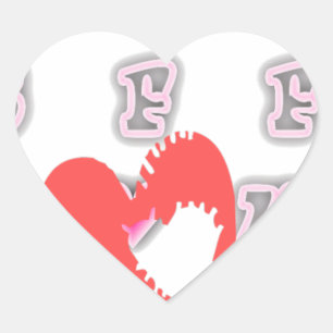 BESTE FREUNDIN. Die besten Freunde für immer: Ich  Herz-Aufkleber