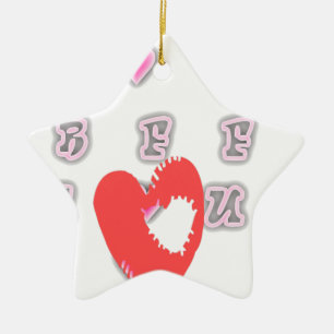BESTE FREUNDIN. Die besten Freunde für immer: Ich  Keramikornament