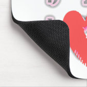 BESTE FREUNDIN. Die besten Freunde für immer: Ich Mousepad (Ecke)