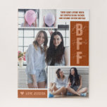 BESTE FREUNDIN Die besten Freunde | Modern Foto Co Puzzle<br><div class="desc">"Wir wurden Schwestern". Ein großartiges Geschenk für Ihre Geschenke. 3 Foto Collage, moderne Schriftart und trendige zwei Töne Banner. Fügen Sie diesem Design Ihre benutzerdefinierte Formulierung hinzu, indem Sie die "Diese Vorlage bearbeiten"-Felder auf der rechten Seite des Elements verwenden, oder klicken Sie auf die blaue Schaltfläche "Anpassen", um den Text...</div>