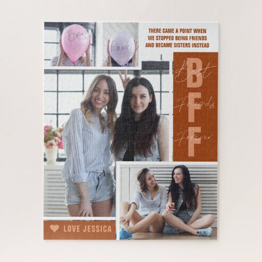 BESTE FREUNDIN Die besten Freunde | Modern Foto Co Puzzle (Vertikal)