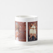 Beste Freundin eines "Friend Master" für Naturkost Kaffeetasse (Mittel)