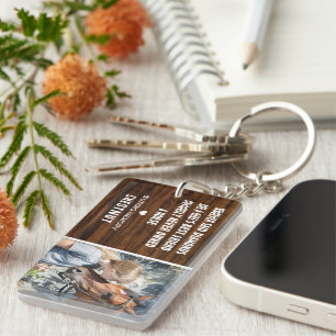 Beste Freundin eines Mädchens   Rustikales Pferdef Schlüsselanhänger