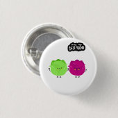 Beste-Freundin-Essen-Freundschaft Button (Vorne & Hinten)