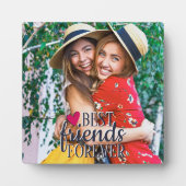 BESTE FREUNDIN Foto Beste Freunde für immer modern Fotoplatte (Vorderseite)