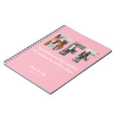 BESTE FREUNDIN Foto Collage Bester Freund für imme Notizblock (Linke Seite)