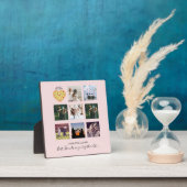 BESTE FREUNDIN Foto Collage Geschenke Dusty Pink P Fotoplatte (InSitu)