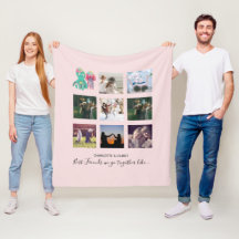 BESTE FREUNDIN Foto Collage Jellyfish Octopus Cust