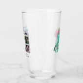 BESTE FREUNDIN Foto Collage Jellyfish Octopus Cust Glas (Links)