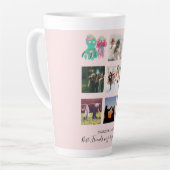 BESTE FREUNDIN Foto Collage Jellyfish Octopus Cust Milchtasse (Linke Ecke)