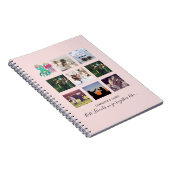 BESTE FREUNDIN Foto Collage Jellyfish Octopus Cust Notizblock (Rechte Seite)