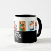 BESTE FREUNDIN Foto Collage Personalisiertes Angeb Tasse (VorderseiteRechts)