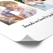 BESTE FREUNDIN Foto Collage Poster (Ecke)