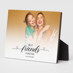 BESTE FREUNDIN Foto Geschenke Besties Best Friends Fotoplatte