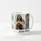 BESTE FREUNDIN Friends Forever 4 Foto Collage Best Kaffeetasse (VorderseiteRechts)
