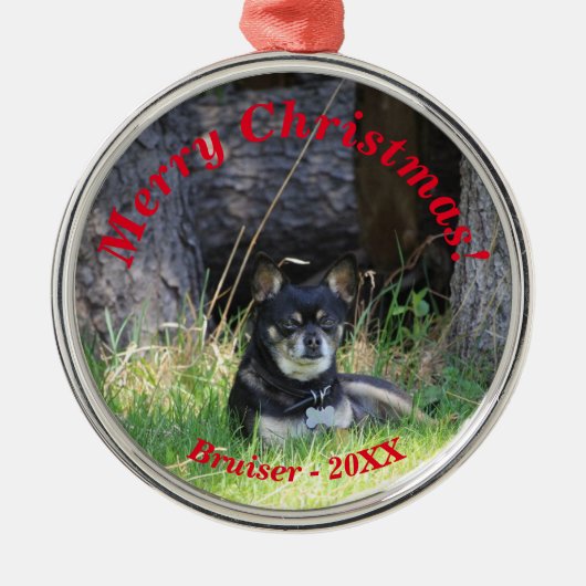 Beste Freundin für immer Sake-Geschenk Ornament Aus Metall (Vorne)