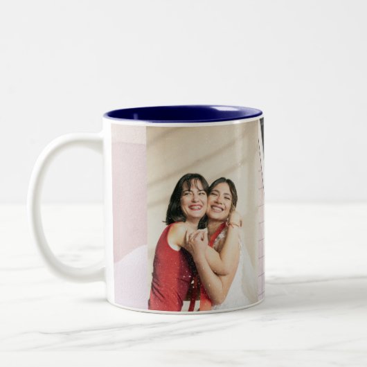 Beste Freundin für immer Süße rosa Kaffeetasse | B (Links)