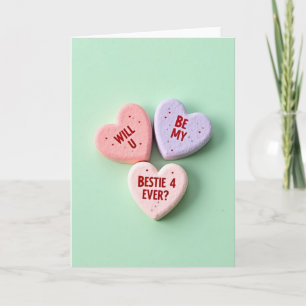 Beste Freundin für immer Valentinskarte Karte