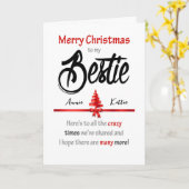 BESTE FREUNDIN Girlie Best Friend Mate Liebe Niedl Karte (Gelbe Blume)