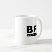 beste Freundin - Großer Freund Kaffeetasse (VorderseiteRechts)