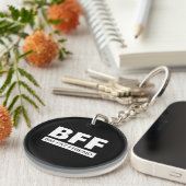 BESTE FREUNDIN - Großer Freund Schlüsselanhänger (Vorderseite rechts)