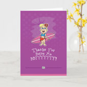 BESTE FREUNDIN Grußkarte Karte (Gelbe Blume)