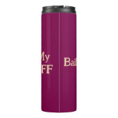 BESTE FREUNDIN Haustier Foto PERSONALISIEREN Thermosbecher (Rückseite)