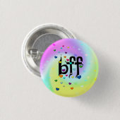 beste Freundin ~ Herz Button (Vorne & Hinten)