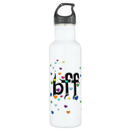 beste Freundin ~ Herz Edelstahlflasche