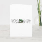 beste Freundin ~ Herz Karte (Rückseite)