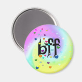 beste Freundin ~ Herz Magnet (Vorderseite/Rückseite)