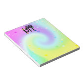 beste Freundin ~ Herz Notizblock (angewinkelt)