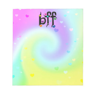 beste Freundin ~ Herz Notizblock