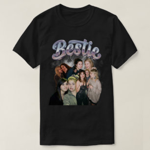 Beste Freundin individuelles Fotocollage T-Shirt