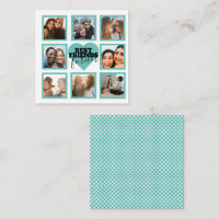 BESTE FREUNDIN Instant Foto Collage Aquamarines He