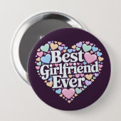 Beste Freundin je Button (Vorne & Hinten)