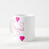Beste Freundin je Kaffeetasse (Vorderseite Links)