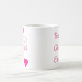 Beste Freundin je Kaffeetasse (Mittel)