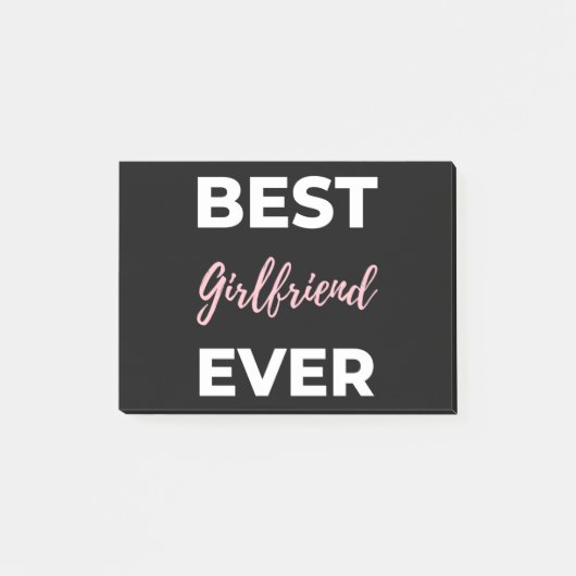 Beste Freundin je Post-it Klebezettel (Vorderseite)