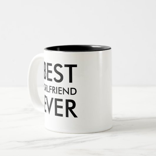 Beste Freundin je Tasse | Valentinstag (Vorderseite Links)